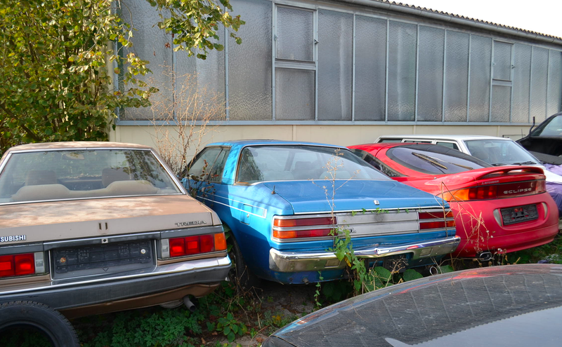 Illustration for article titled The Ultimate Secret Stash Of Mitsubishis Is Hidden In This Small German Town